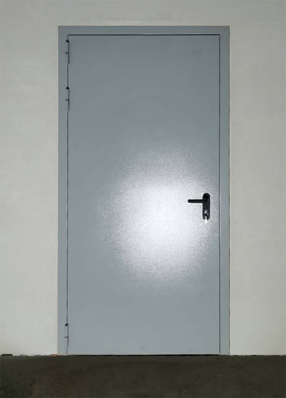 Однопольная дверь EI 60 (г. Фрязино) Однопольная дверь EI 60 (г. Фрязино)